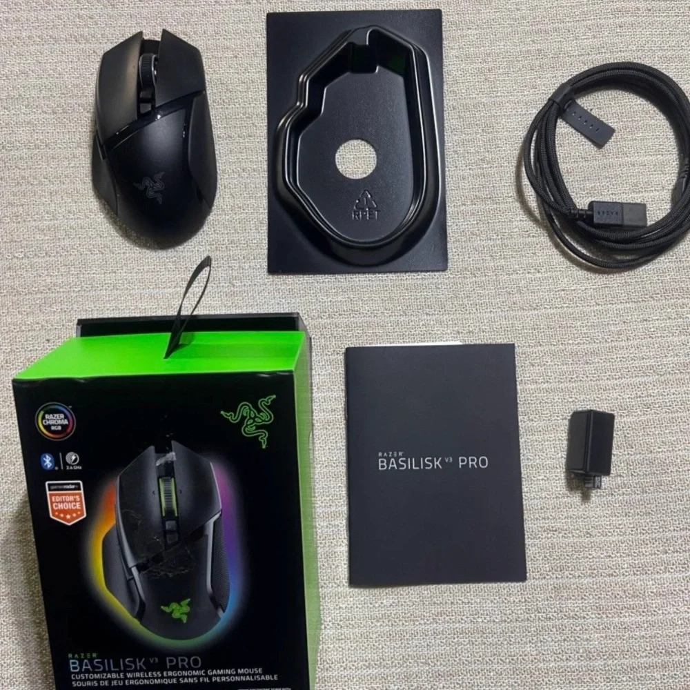 Razer basilik v3 pro wireless gaming mouse